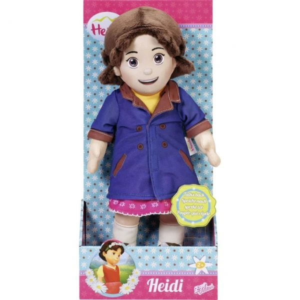 Zapf Creation 601617 - Heidi - Heidi Puppe mit Talkback Funktion, 30 cm