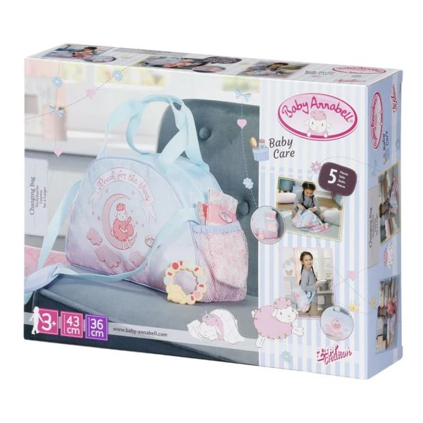Zapf Creation 703151 - Baby Annabell® - Wickeltasche