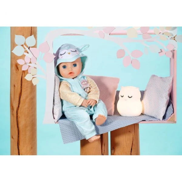 Zapf Creation 706725 - Baby Annabell® - Kuschelanzug Eule, 43cm