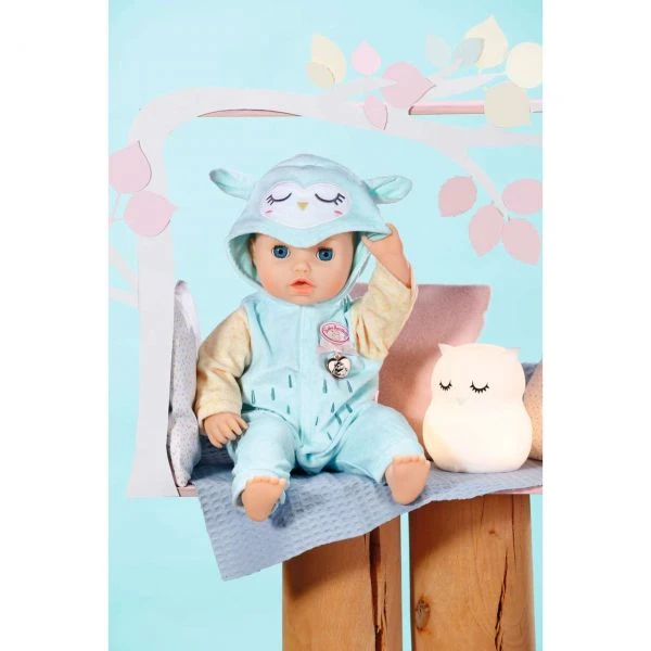 Zapf Creation 706725 - Baby Annabell® - Kuschelanzug Eule, 43cm