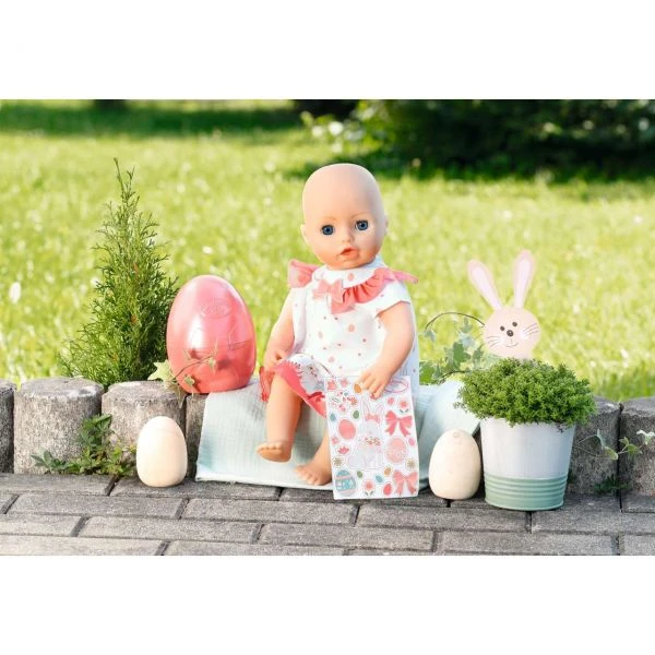 Zapf Creation 707203 - Baby Annabell® - Osterkleid im Ei, 43cm