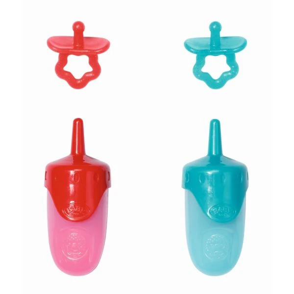 Zapf Creation 827949 - BABY born® - Little Flasche & Schnuller, 1 Stk., zufällig