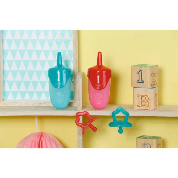 Zapf Creation 827949 - BABY born® - Little Flasche & Schnuller, 1 Stk., zufällig