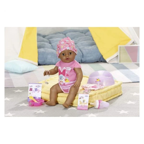 ZAPF 827970 - BABY born® - Magic Girl Brown Eyes, 43cm
