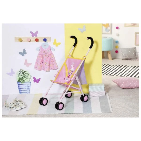 Zapf Creation 828663 - BABY born® Puppenwagen - Buggy mit Tasche, Stroller with Bag 2020