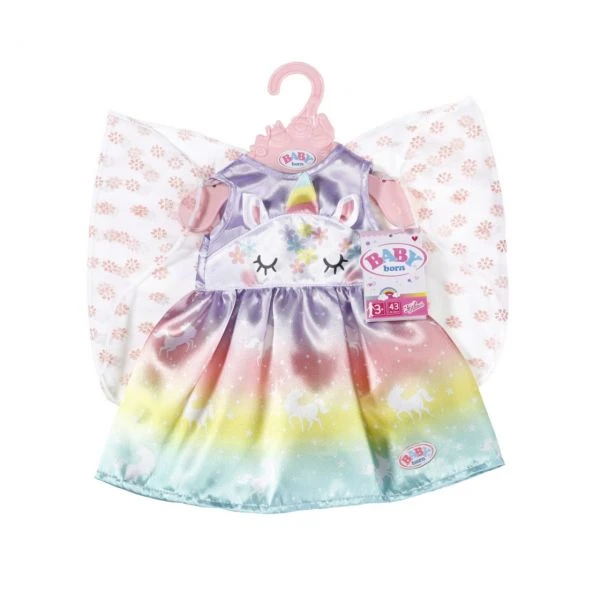 Zapf Creation 829301 - BABY born® - Einhorn Feen Outfit, 43cm