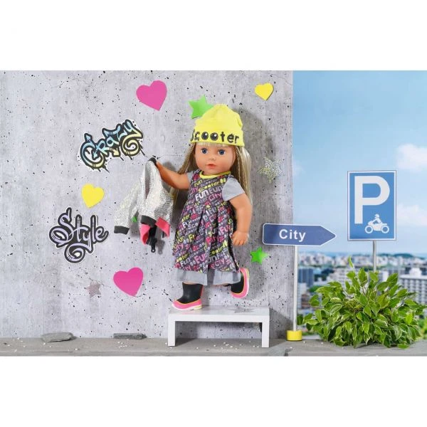 Zapf Creation 830208 - BABY born® - City Deluxe Style, 43cm