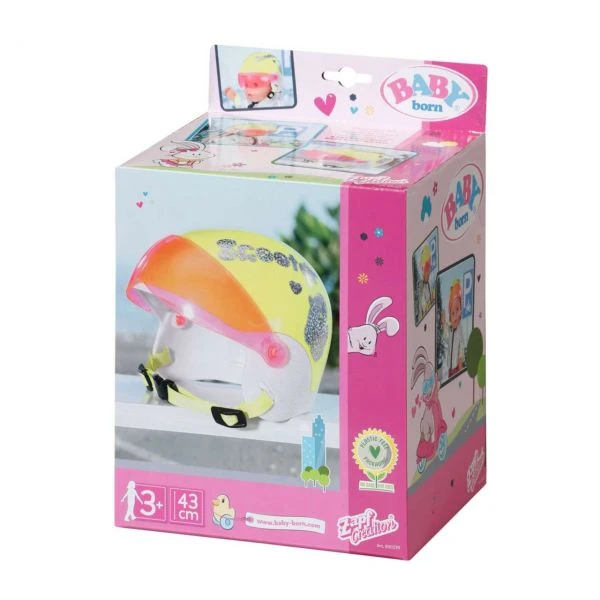 Zapf Creation 830239 - BABY born® - City Scooterhelm, 43cm