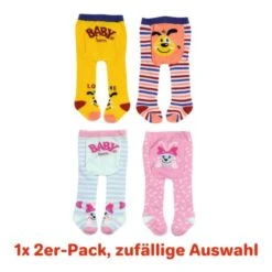 ZAPF 831779 - BABY Born® - Strumpfhosen, 2 Stk., 43cm
