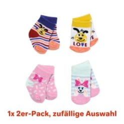 ZAPF 831755 - BABY Born® - Socken, 2 Stk., 43cm