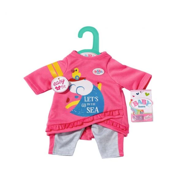 Zapf Creation 831892 - BABY born® - Little Freizeit Outfit pink, 36cm