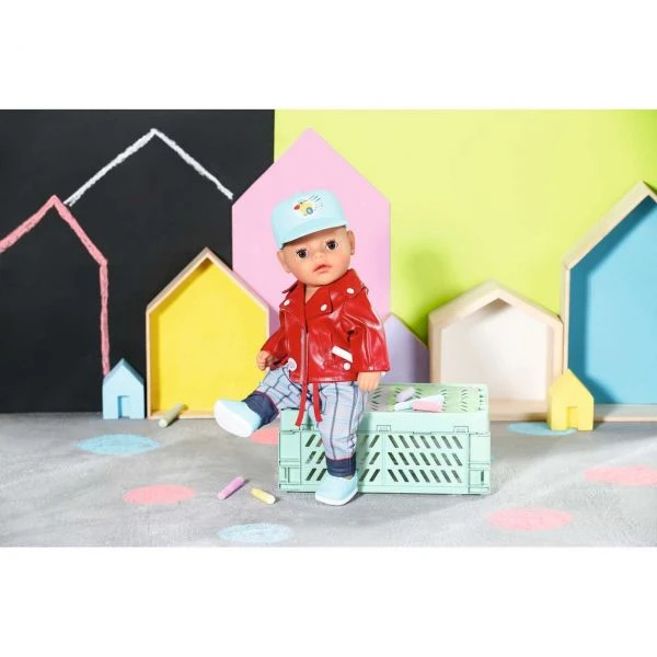 Zapf Creation 832356 - BABY born® - Little Cool Kids Outfit, 36cm