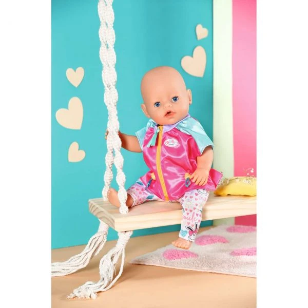 Zapf Creation 833605 - BABY born® - Freizeitanzug Pink, 43cm
