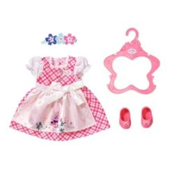 Zapf Creation 833896 - BABY Born® - Dirndl, 43cm