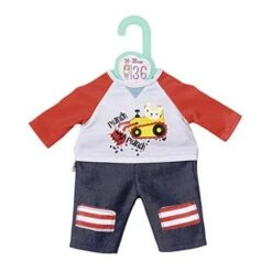 Zapf Creation 870587 - Dolly Moda 34-38 Cm - Hose Mit Sweatshirt