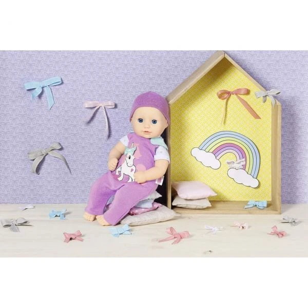 Zapf Creation 870617 - Dolly Moda 34-38 cm - Strickstrampler mit Mütze