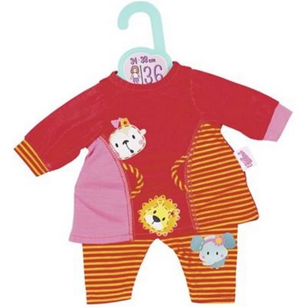 Zapf Creation 870716 - Dolly Moda 34-38 cm - Sommerkleid mit Hose, 2-fach sort.