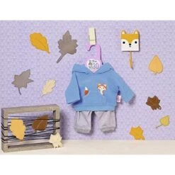 Zapf Creation 870846 - Dolly Moda 28-33 Cm - Sport-Outfit Blau