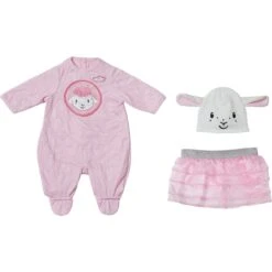 ZAPF 703229 Baby Annabell Deluxe Glitzer Set 43 Cm