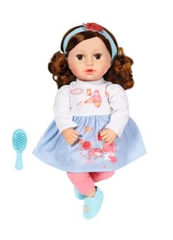 ZAPF 707234 Baby Annabell Sophia, Brünett 43cm