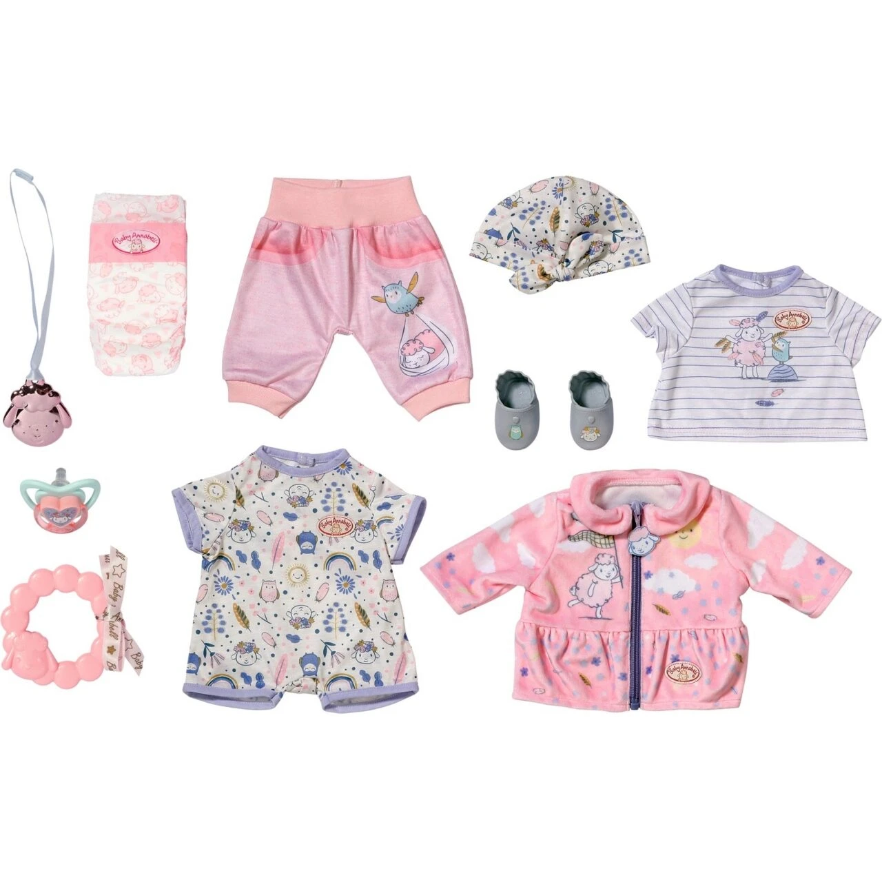 ZAPF 707425 Baby Annabell Erstausstattung im Koffer 43