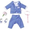 ZAPF 826874 BABY Born Boutique Deluxe Bräutigam 43 Cm