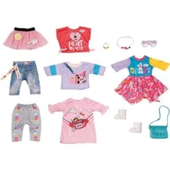 ZAPF 828809 BABY Born City Fashion Set 43 Cm