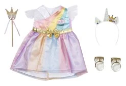 ZAPF 830338 BABY Born Fantasy Deluxe Prinzessin 43 Cm