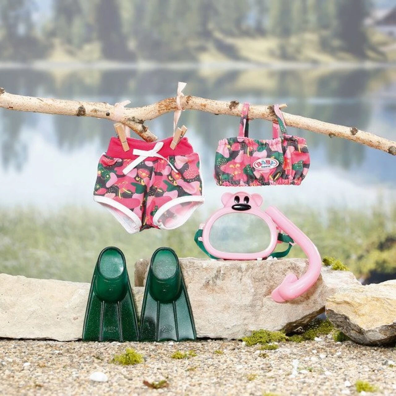 ZAPF 832806 BABY born Weekend Deluxe Tauchspaß 43 cm