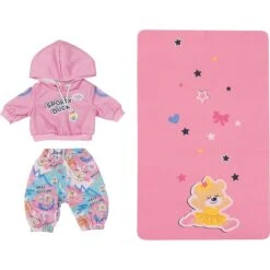 ZAPF 833445 BABY Born Kindergarten Sport Outfit 36 Cm