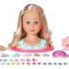 ZAPF 834572 BABY Born Sister Styling Head Prinzessin
