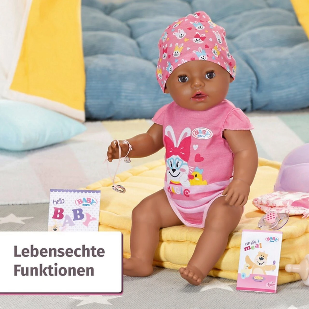 ZAPF 835043 BABY born Magic Girl DoC 43 cm