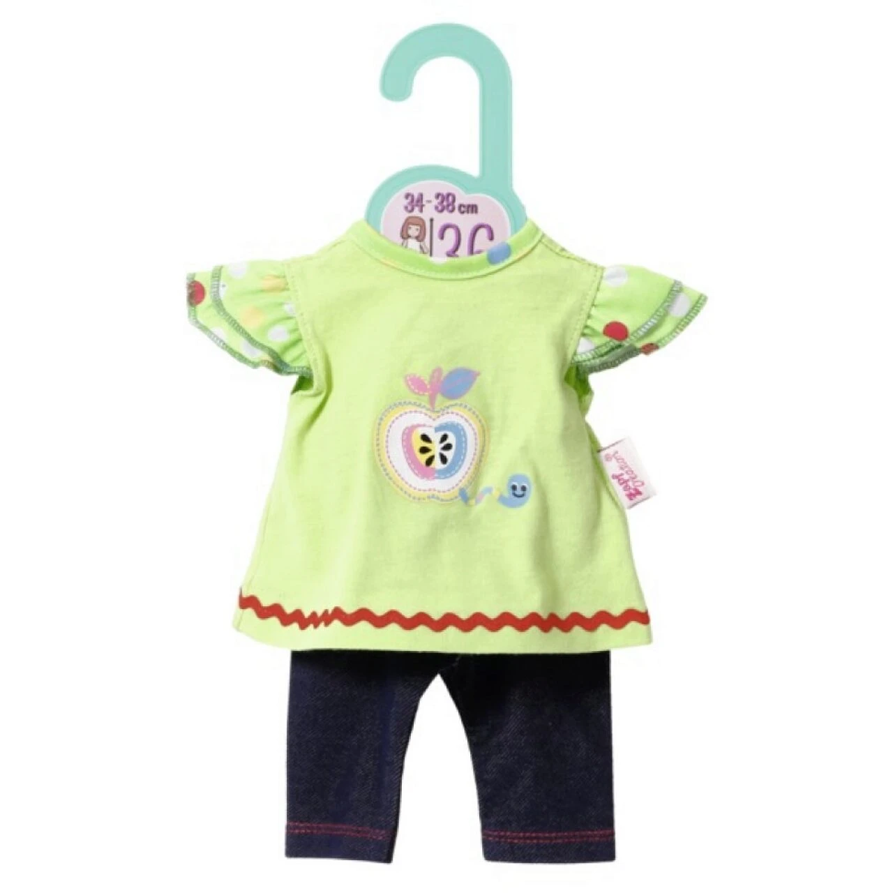 ZAPF 870792 Dolly Moda Shirt mit Leggings 36 cm