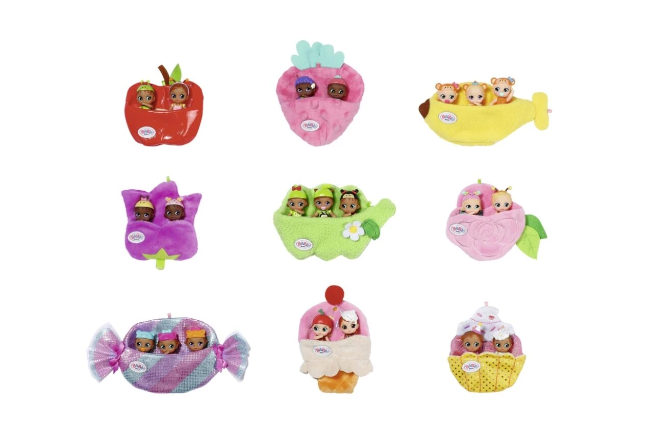 ZAPF 904664 BABY born Surprise Mini Babies Garten