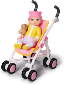 ZAPF 906156 BABY Born Minis - Playset Stroller