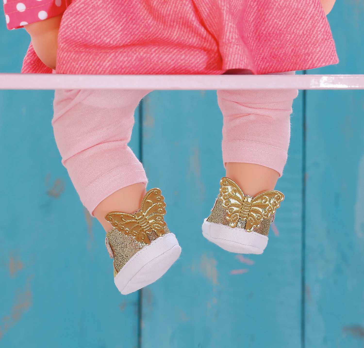 Baby Annabell® Schuhe, gold