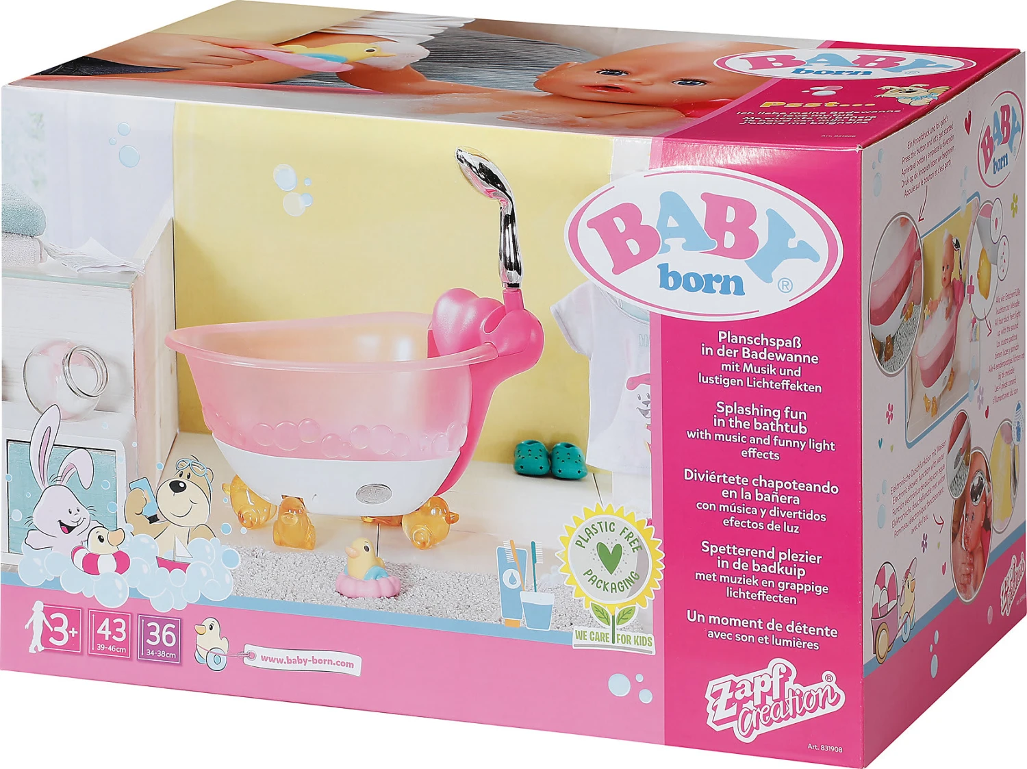 BABY born® Badewanne mit Sound