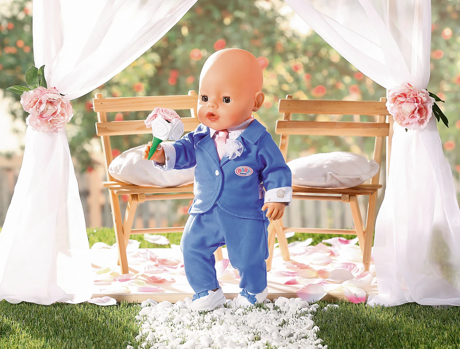 BABY born® Boutique Deluxe Bräutigam 43 cm