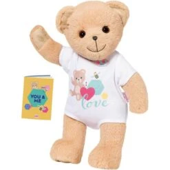 Zapf Creation 834435 - BABY Born® - Bär Mit Weißem Strampler