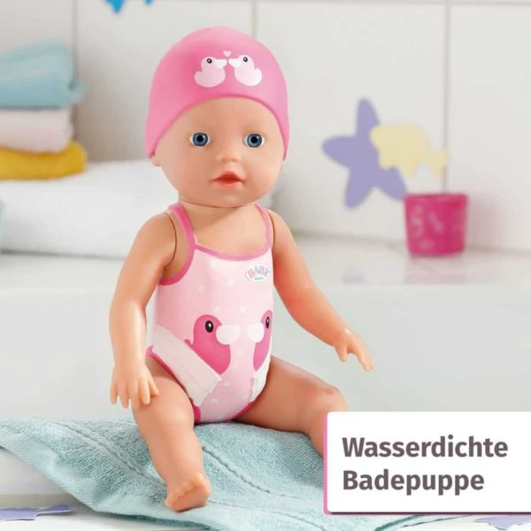 Zapf Creation 835302 - BABY born® - My First Swim Girl, 30cm