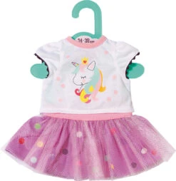 Dolly Moda Shirt + Tutu Einhorn 36 Cm