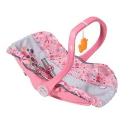 Puppen Babyschale In Rosa